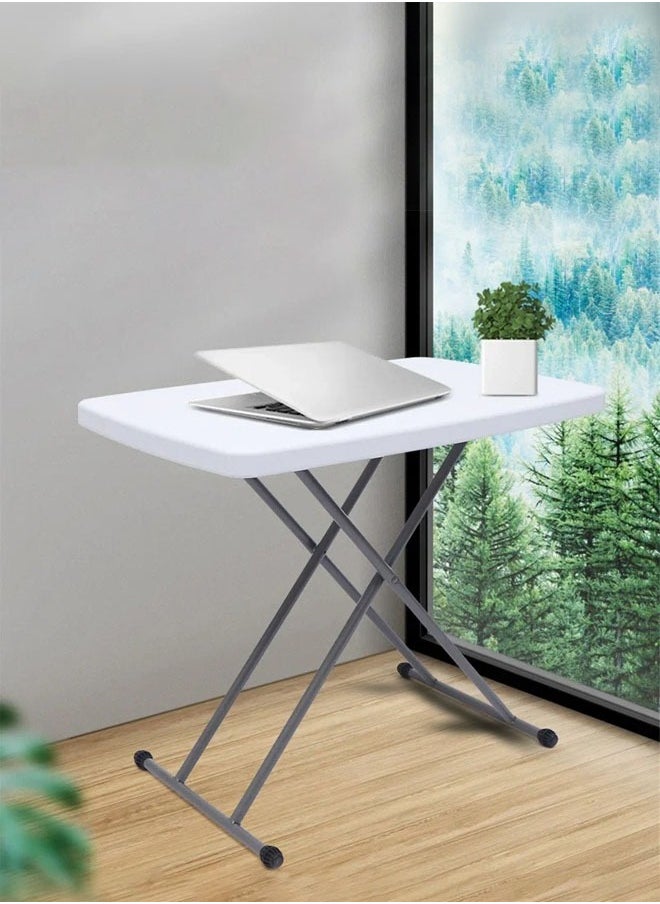 Cady One - Rectangular Folding Picnic Table And Camping Trips White - Image 1