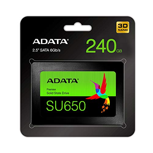 ADATA Ultimate | SU650 | 3D NAND | 240GB | R/W Speed Upto 520/450MB/s | SSD - su650 | ASU650SS-240GT-C - Image 3