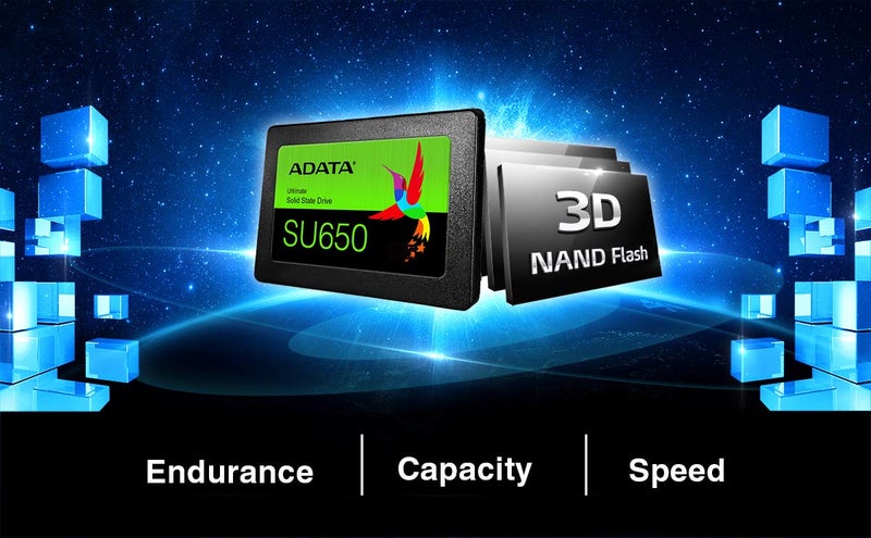ADATA Ultimate | SU650 | 3D NAND | 240GB | R/W Speed Upto 520/450MB/s | SSD - su650 | ASU650SS-240GT-C - Image 4