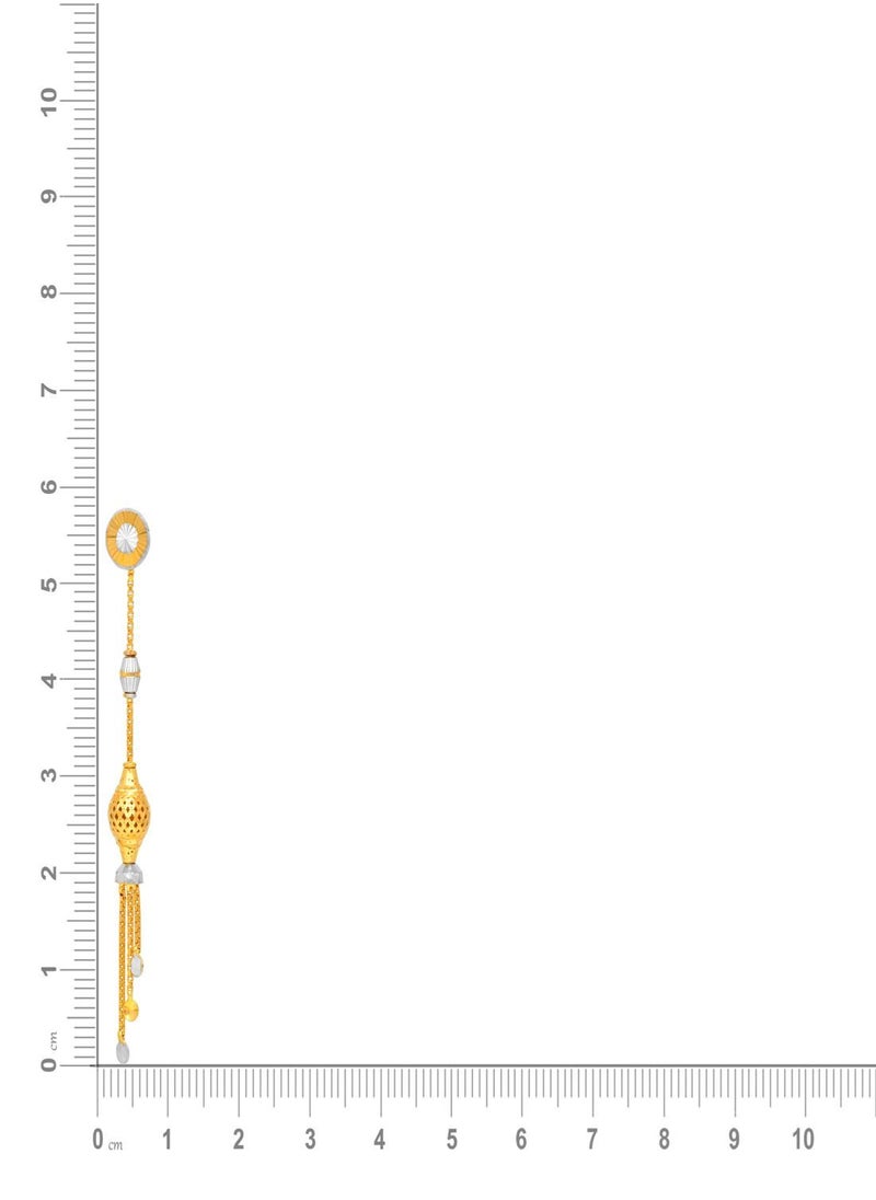 Malabar Gold and Diamonds - 22 Carat 916 Purity Gold Earring EG1367422T For Women - Image 1