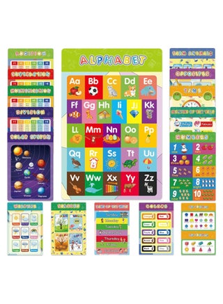 16 Pcs Preschool Educational Poster Sheet Set Toddler Kids Wall Chart - pzsku/Z168D3EFA2AF3E4CA36D1Z/45/1747056555/038b3223-76de-45d7-8e23-b5f55c122e64