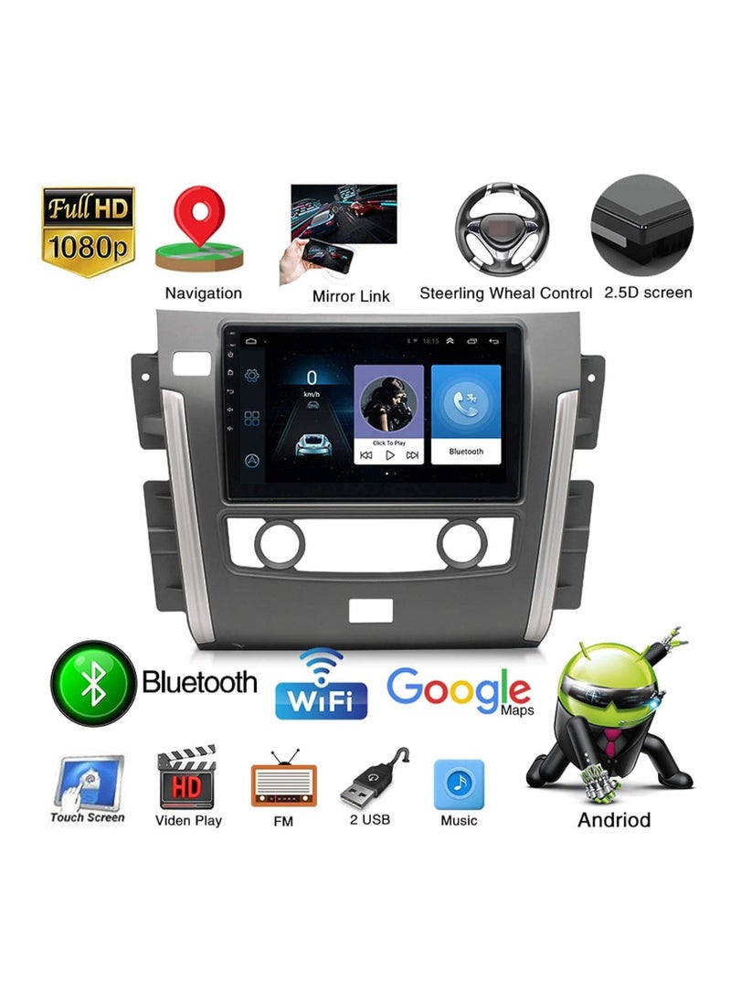 Android Screen For NISSAN PATROL 2013 To 2019 4GB RAM 64GB Memory Support Apple Carplay Android Auto Full HD Touch Screen 10 Inch built In Bluetooth USB Radio WiFi Play Store Backup Camera included