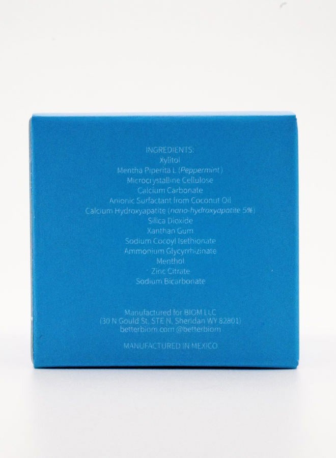 Biöm NOBS (No Bad Stuff) Toothpaste Tablets - Nano Hydroxyapatite, Fluoride & Plastic Free, Eco & Travel Friendly - Remineralize with NHA (1 Month) - Image 4