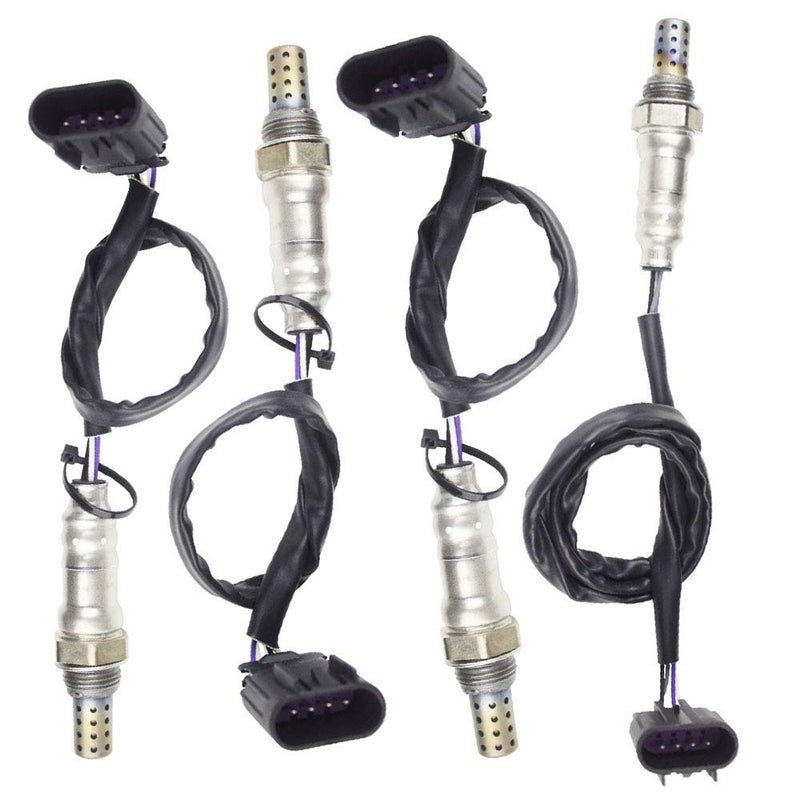 higherbro 4PCS Oxygen O2 Sensor 1 2 for 20062011 Hyundai Sonata 33L 20072008 Hyundai Entourage 38L Upstream Downstream