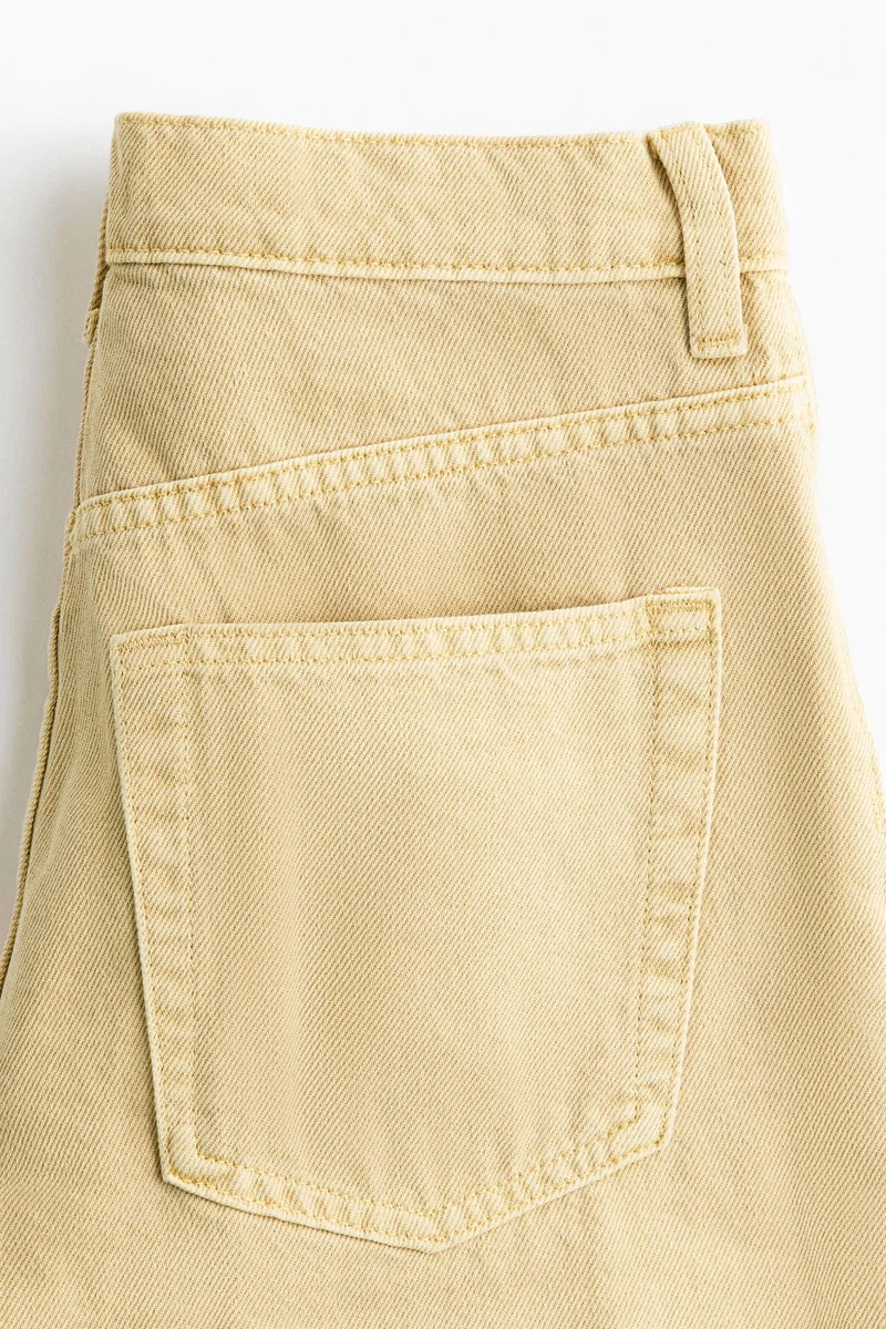 H&M  Barrel High Ankle Jeans for Women | Best Price UAE