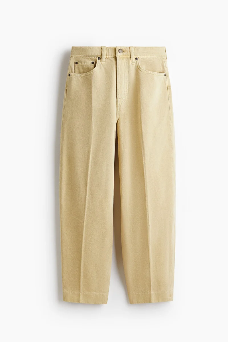 Barrel High Ankle Jeans