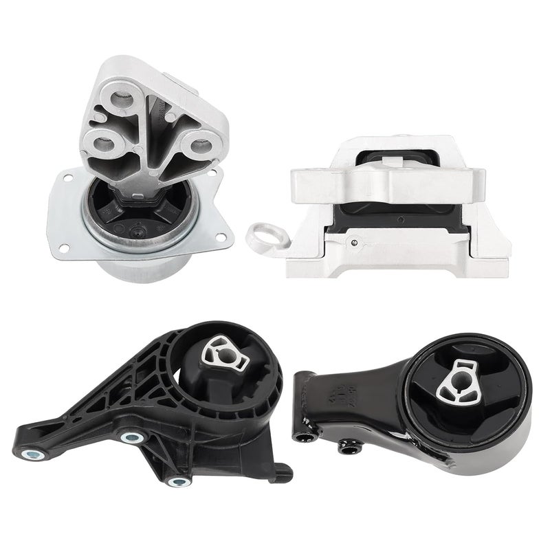 QRYIPPDM Engine Motor & Transmission Mount Set for 2013-2015 Malibu L4 2.5L - 4-Piece Replacement - Image 1