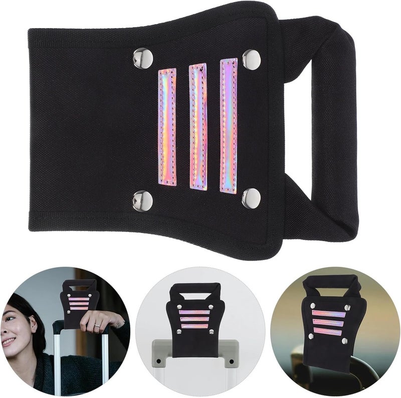 2pcs Detachable Suitcase Grip Nylon Extension Comfort Anti-Chafe Cover Secure Travel Pull for Frequent Travelers Business - Image 4