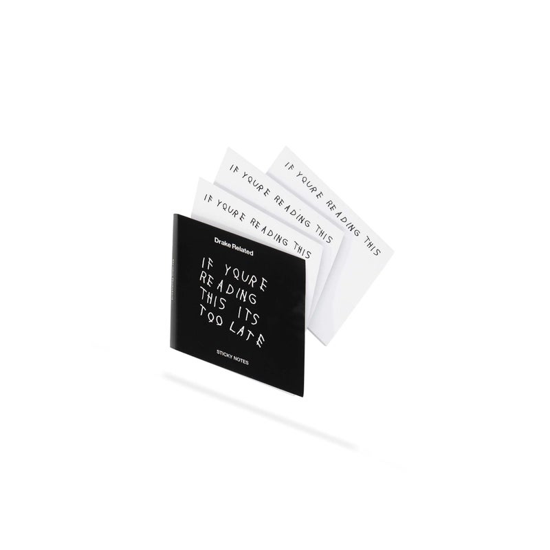 Drake Official If You're Reading This It's Too Late Sticky Note Set - Image 1