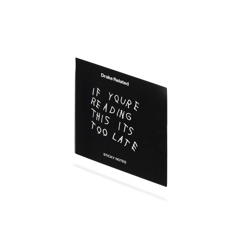 Drake Official If You're Reading This It's Too Late Sticky Note Set - Image 2