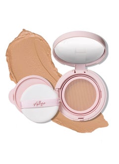 Mally Beauty Flawless Finish Transforming Effect Foundation Medium Full Coverage Cream Foundation Breathable & Lightweight Hydrating Formula With Vitamin E Satin Finish  - Image 1