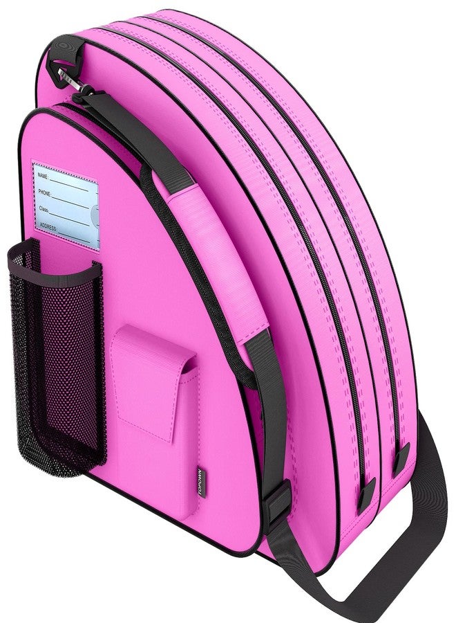 TOPOWN Ice Skate Bag Roller Skates Bag for Men Inline Skate Bag for Women Roller Skate Bag Premium Black Ice Skate Bag Rose Red Rollerblades Bag - Image 1