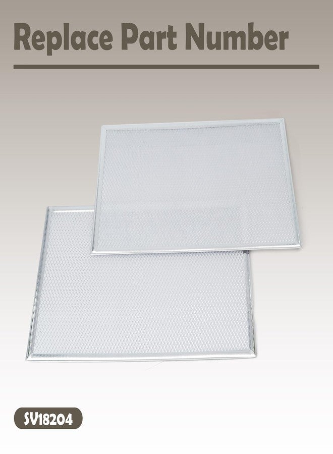 VAINELY 2 Pcs SV18204 HRV Filter Kit Compatible with Broan ERV140TE Purifier, 14.25 x 9.25 x 0.125 inches - Image 3