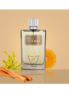 عطر بلاك كارد رجالي من توسكاني 100 مل EDP