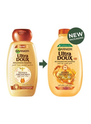 Ultra Doux Honey Treasures Shampoo, 400 ml, Pack of 2 - view 3
