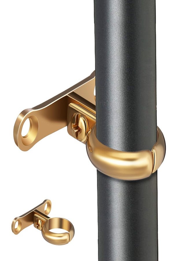 ARTIBETTER Water Pipes Clamp Brass Pipes Tubing Support Bracket Wall Mounted Hoses Hangers Clips Clamp For Tube Or Wire Cord - Image 1