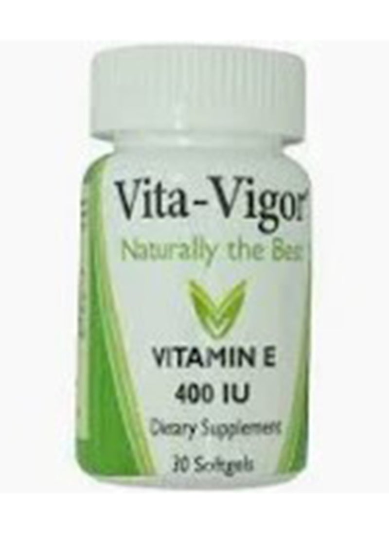 Vita-Vigor Vitamin E 400Iu 
