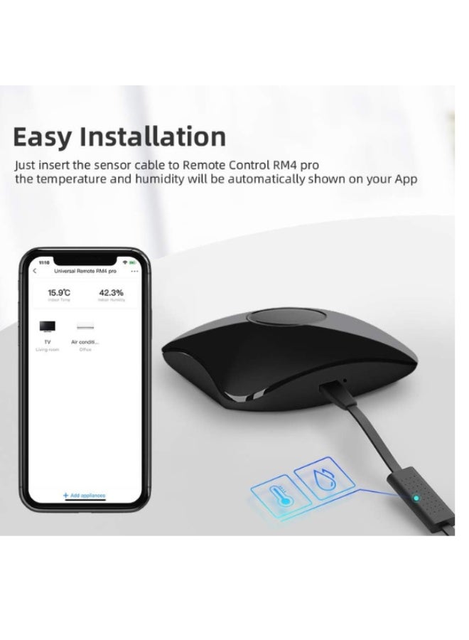 BroadLink HTS2 Sensor Accessory – Temp & Humidity Monitor for RM4 Mini/Pro - Image 5