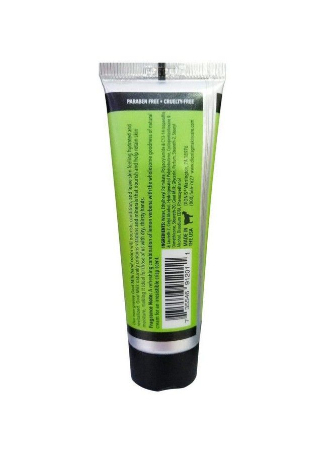 Dionis Goat Milk Verbena And Cream Hand Cream (1 Ounce) - Image 3