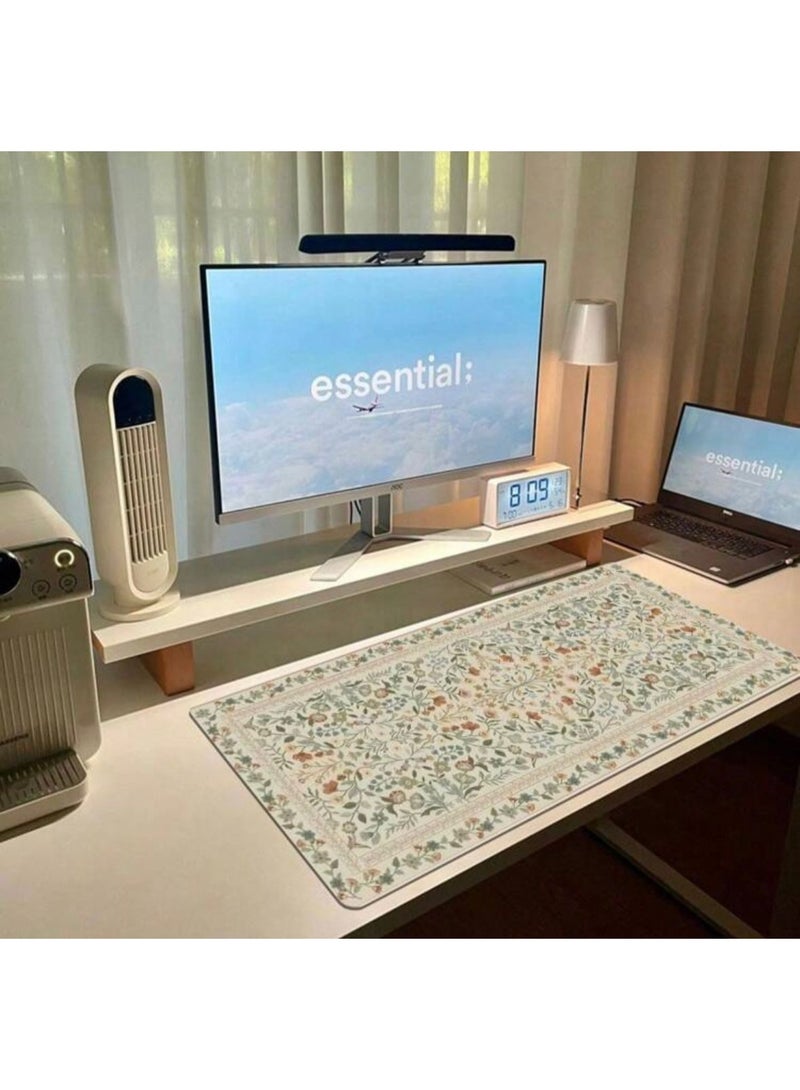 Classic design mouse pad with non-slip rubber base - Image 1