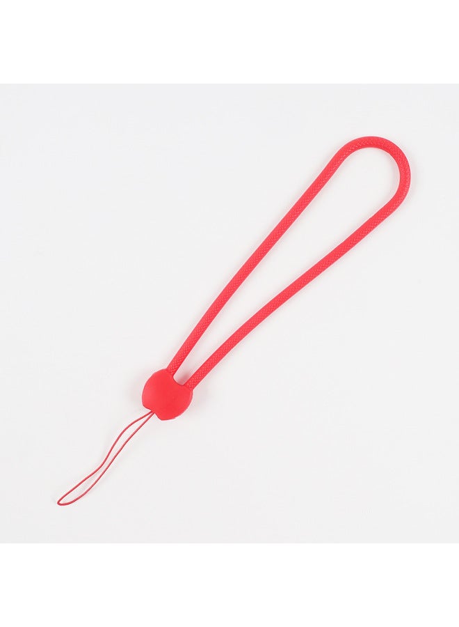 Silicone Mobile Phone Lanyard Short Liquid Silicone Leisure Wind Mobile Phone Short Rope Small Fan Wrist Sling Multicolor Wholesale-Specifications:Apple Short Rope_brown  - Image 3