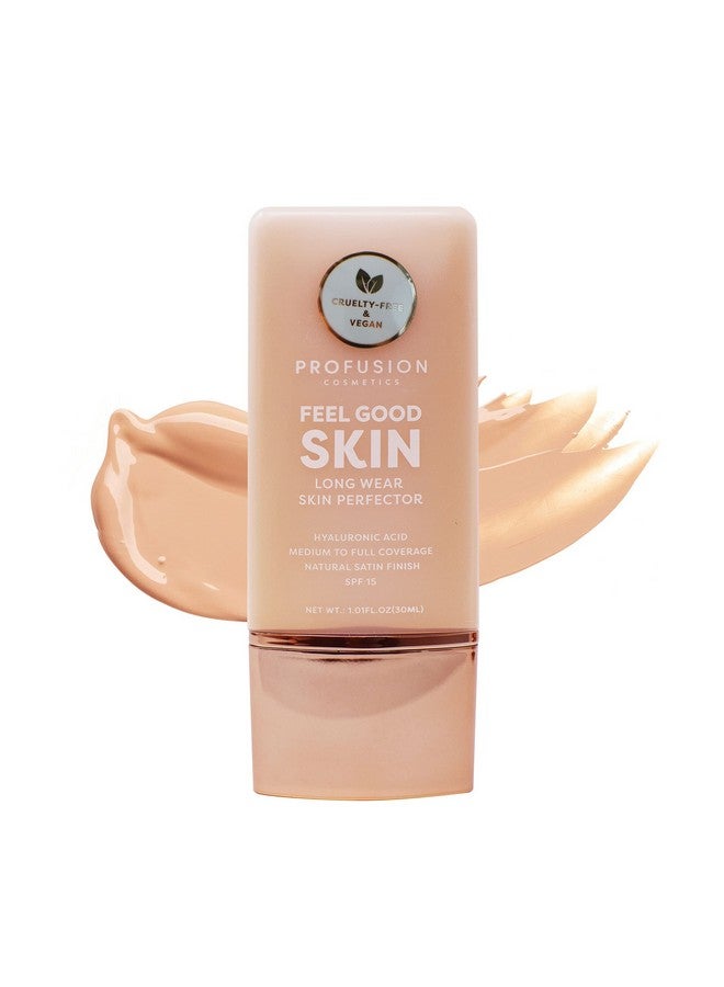Profusion Cosmetics Lightweight Liquid Foundation For A Flawless And Elegant Radiance Breathable Makeup For Improves Uneven Skin Tone Crueltyfreefair 3