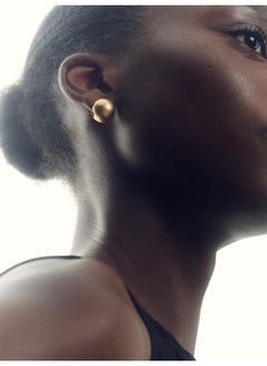 REISS Pollie: Polished Ball Huggie Earrings  - Image 5