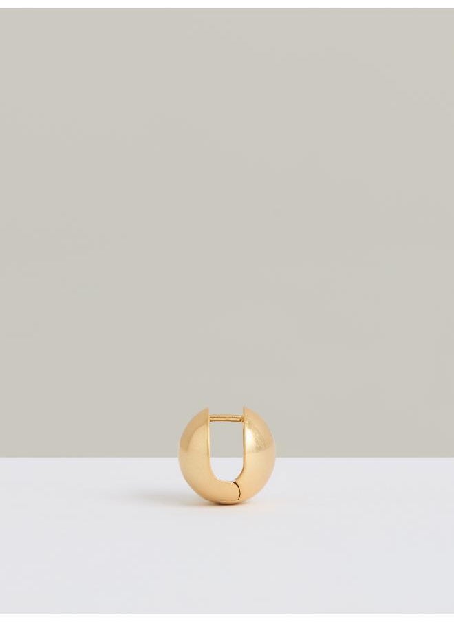 REISS Pollie: Polished Ball Huggie Earrings  - Image 2