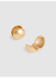 REISS Pollie: Polished Ball Huggie Earrings  - Image 3