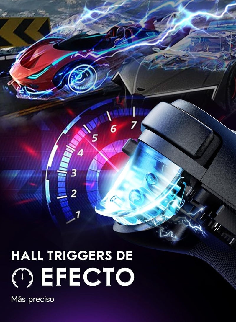 EasySMX Mobile Game Controller M10 Mobile Game Controller for Android with Hall Joystick/Trigger - Low Latency - Plug and Play
