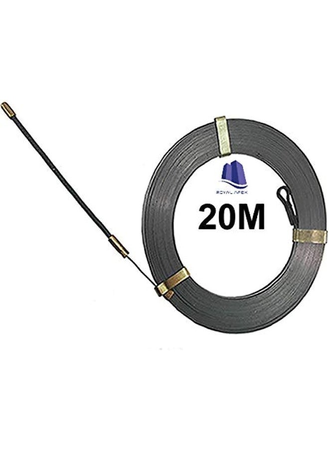 Royal Apex Royal Apex Electric or Communication Wire Pulling Spring for Electrical Works and Multi-Purpose Use. (3.2mm x 20 Meter) 