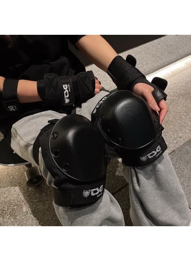Tsg Professional Protective Gear Set For Skateboarding, Roller Skating, Longboarding, And Land Surfing - 6-piece Set Size S - Image 3