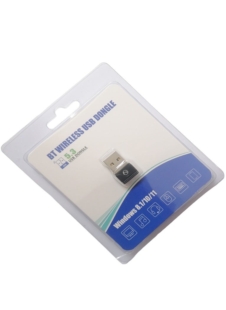 ZEXMTE Bluetooth 5.3 Mini USB Dongle support windows 8.1 - 10 - 11  - Image 2