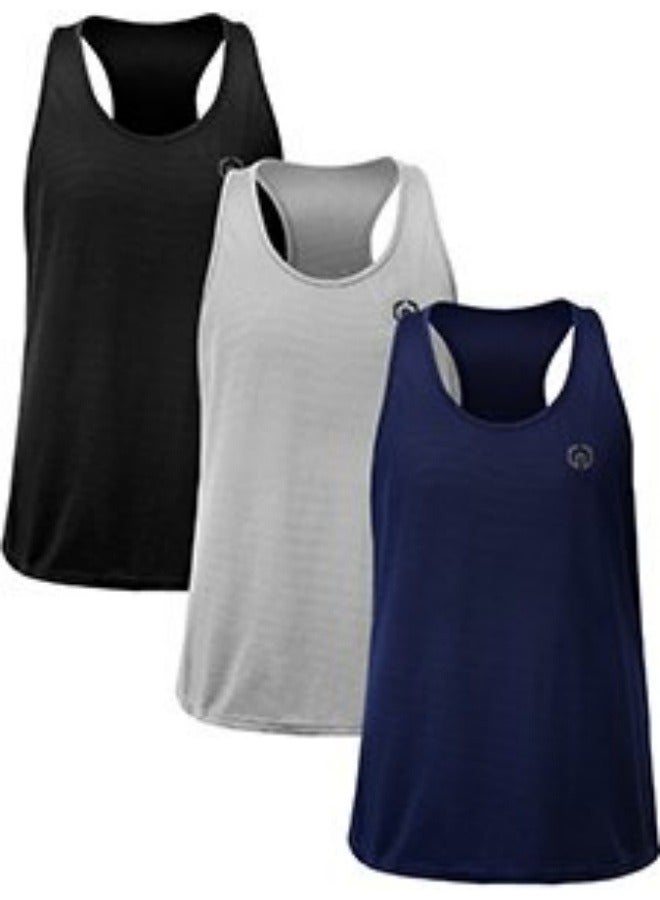 NIBEMINENT Unisex Performance Running Tank Top for Marathon Training, Track & Field, Fitness Workouts - Quick-Dry Breathable Lightweight Sports Shirt with Athletic Cut  - Image 1