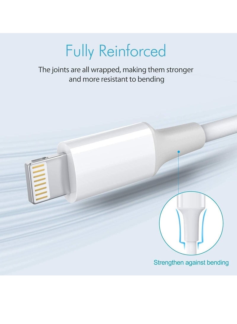 ELTRAZONE - USB TYPE C CHARGING CABLE (IPhone 13 Charger Cable [MFi Certified] USB C to Lightning Fast Charging Cable Compatible for iPhone 13 Pro/13 Pro Max/13/13 mini, ipad 9, 12 mini/12 Pro Max -White 1M) - Image 1