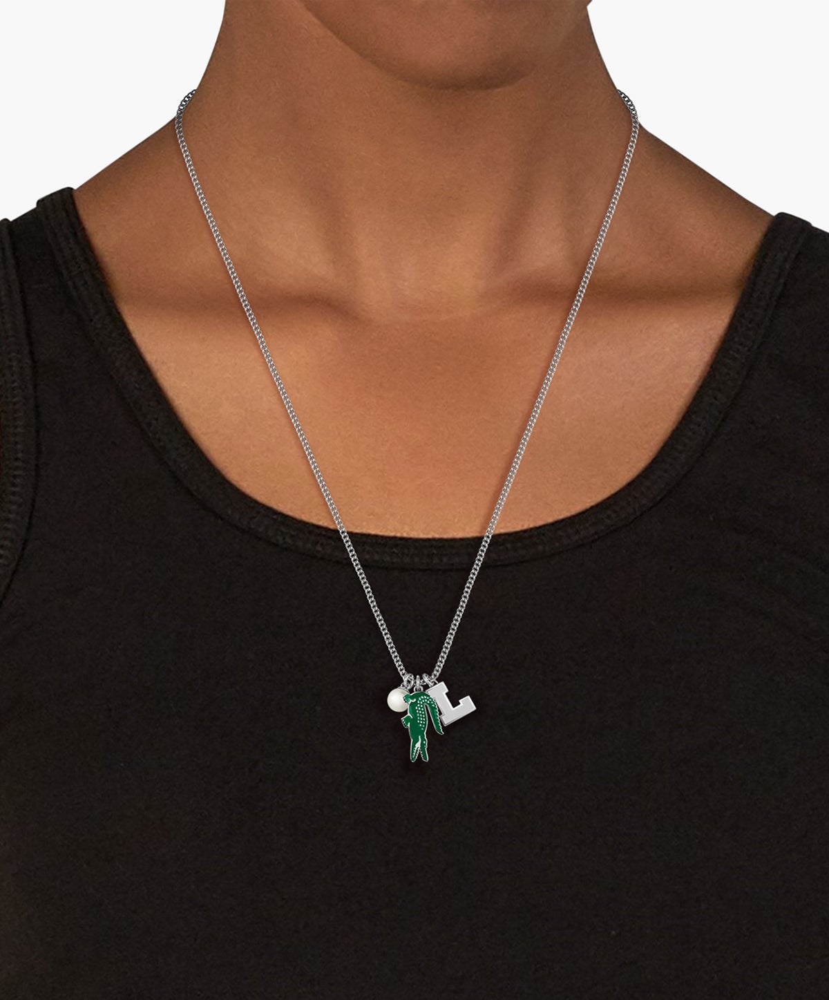 Lacoste☆Umpire ネックレス Amazon.com: Lacoste Umpire - Charm Pendant Necklace for Men