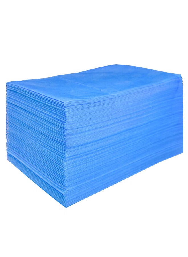 Jajalin Disposable Bed Sheet, Waterproof And Oil-proof, For Travel, 120*200cm, For Beauty Salons And Massages, Non-woven Fabric Care Pad, Blue, 5 Pieces - Image 4