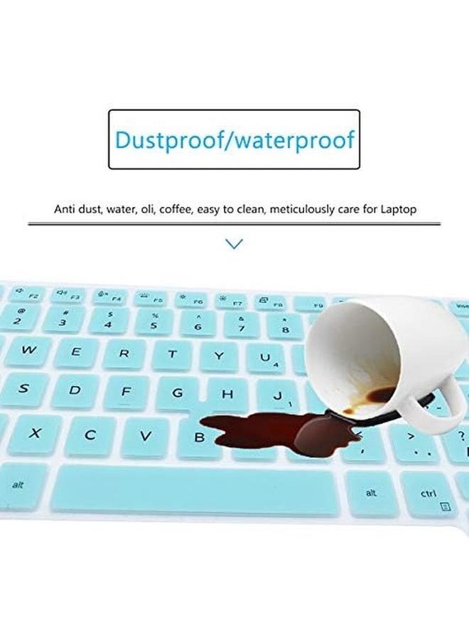 erorex - Keyboard Cover Design For Dell Latitude 5400 5401 5410 5411 7400 14 Inch With Pointing Laptop Dell Latitude 14 Us Layout Keyboard Protective Cover Skin Hot Blue - Image 1
