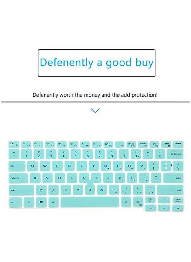 erorex - Keyboard Cover Design For Dell Latitude 5400 5401 5410 5411 7400 14 Inch With Pointing Laptop Dell Latitude 14 Us Layout Keyboard Protective Cover Skin Hot Blue - Image 1