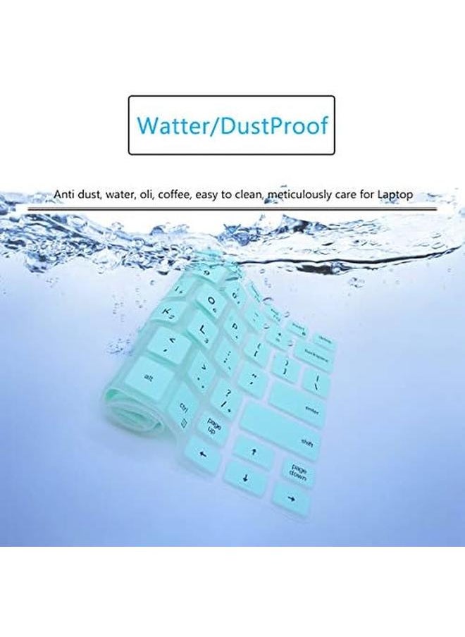 erorex - Keyboard Cover Design For Dell Latitude 5400 5401 5410 5411 7400 14 Inch With Pointing Laptop Dell Latitude 14 Us Layout Keyboard Protective Cover Skin Hot Blue - Image 1