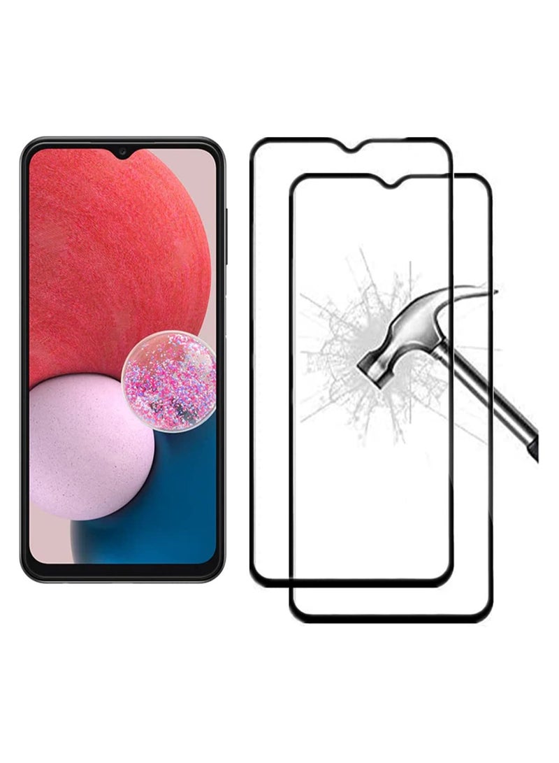 2 Pack Tempered Glass Screen Protector for Samsung Galaxy A14 5G Full Coverage Screen Glass Anti Fingerprint Scratch Resistance for Samsung Galaxy A14 5G  - Image 5