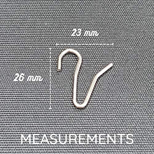 FAPBADRI Hook for Curtain Channel/Track - Metal (100) - Image 2