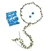 DDazzling Flower Crown Floral Wreath Headband Floral Garland Headbands Photo Props,Rose Flower Crown Kit, 3 Piece (Blue) - Image 2