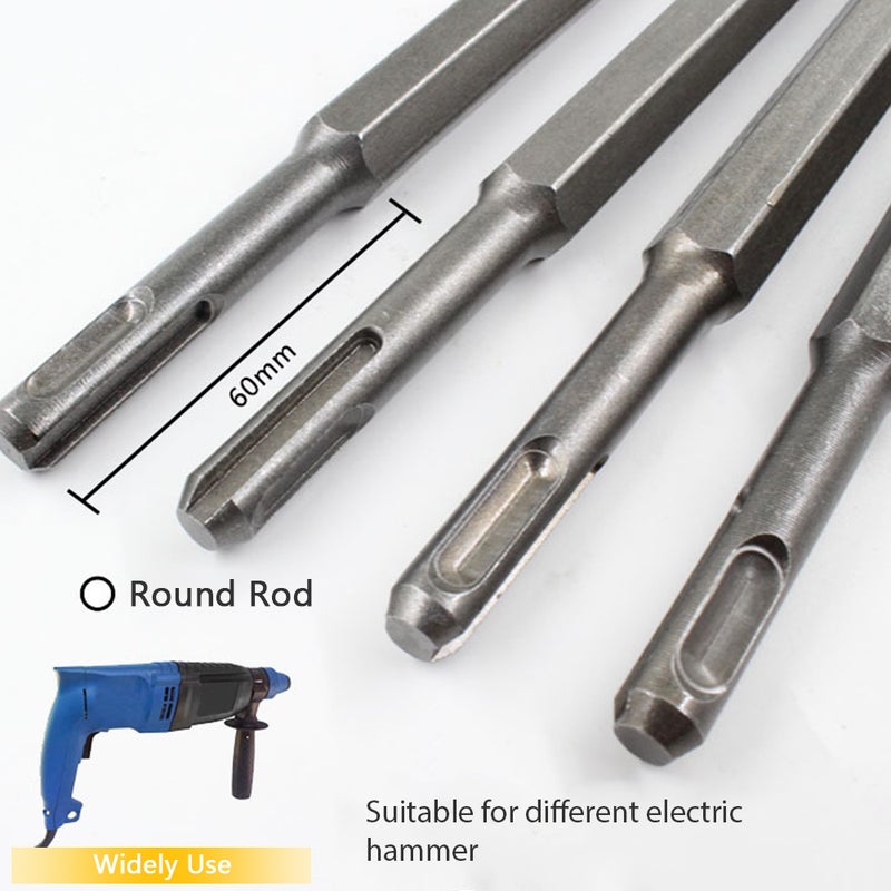 Set of 4PCS 250mm SDS S-harp Flat U-shaped Widening Chisel for Brick Stone Concrete - Image 4