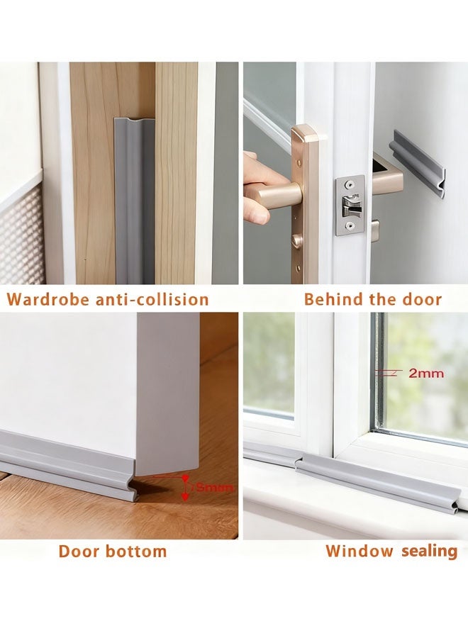 Window sealing strip,Self-adhesive window sealstrips, soundproof windproof insect proofnylon cloth foam door seal strips, sliding - Image 3