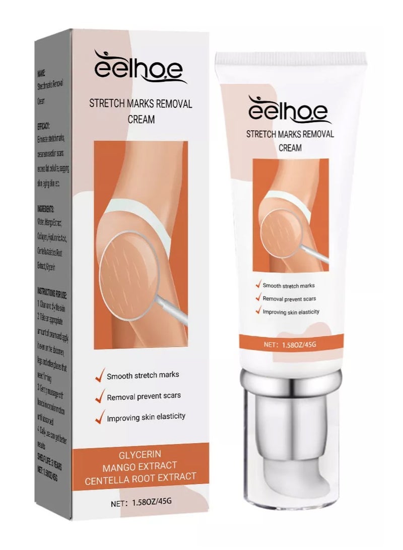 EELHOE Dermease Stretchmarks Removal Cream, Stretch Mark Removal Cream, Stretch Mark Scar Cream, Scar Cream Gel, Scar Care Cream, Help with Stretch Marks, Surgery, Injury, and Burns Scars - Image 3