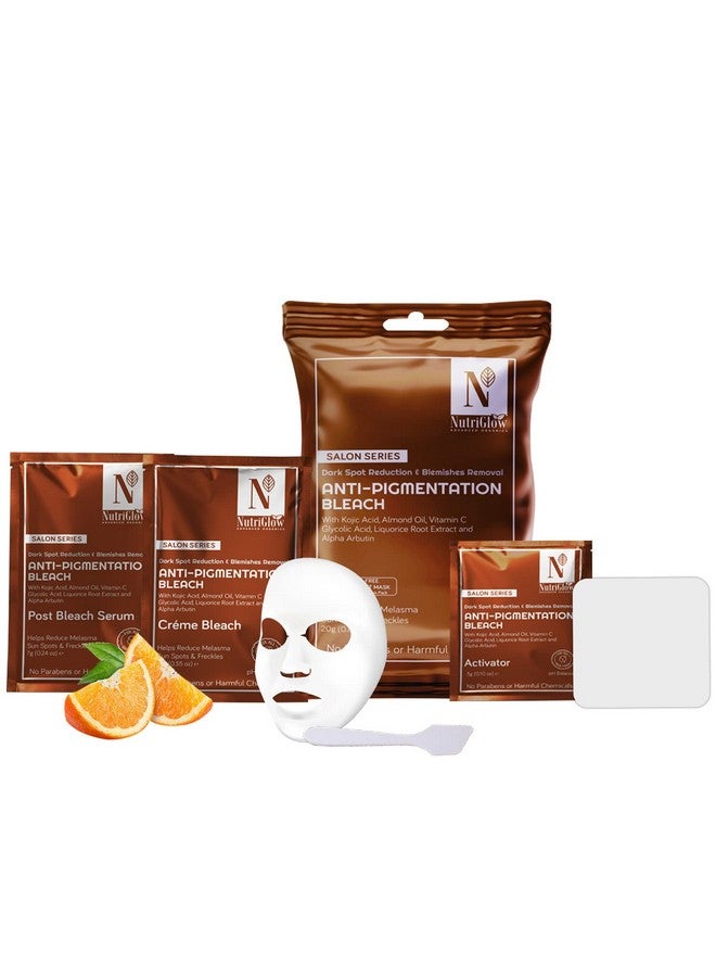 NUTRIGLOW Advanced Organics Antipigmentation Bleach For Lightening & Brightening (6 In 1) 20G All Skin Types - Image 1