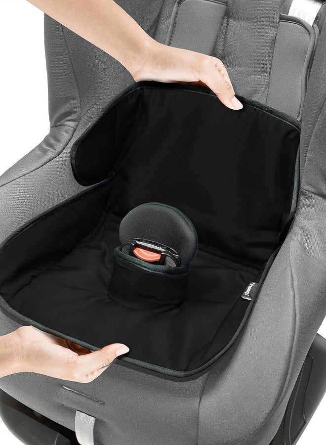 Lynmark Car Seat Protector for Potty Training | Travel potty Cover from Spillages, Nappy Leaks & Toilet training| Piddle Pad fits all carseat & buggy, age: 6m-4 years old |Keeps seat Clean & dry! Black - Image 1