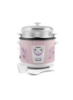 iSONIC Electric Rice Cooker 1.8L 1.8 L 700.0 W IRC 758 Pink/White/Silver  - Image 2