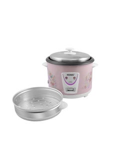 iSONIC Electric Rice Cooker 1.8L 1.8 L 700.0 W IRC 758 Pink/White/Silver  - Image 4